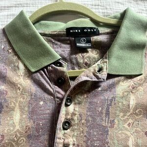 90s Nike Abstract Golf Polo
